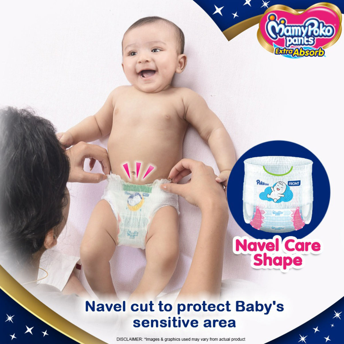 White Mamy Poko Pants Extra Absorb Diapers at Best Price in Aklera | Telecom