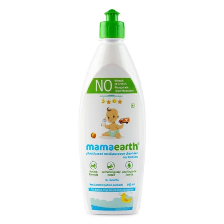 Mamaearth Plant Based Multi Purpose Cleanser For Babies, 500 ml