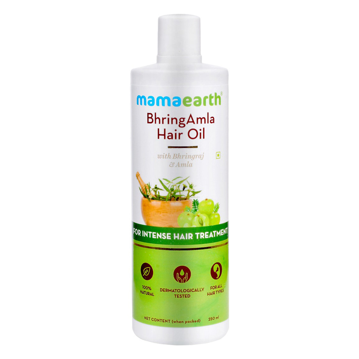 Mamaearth Bhring Amla Hair Oil, 250 ml, Pack of 1 Mamaearth Bhring Amla Hair Oil, 250 ml, Pack of 1