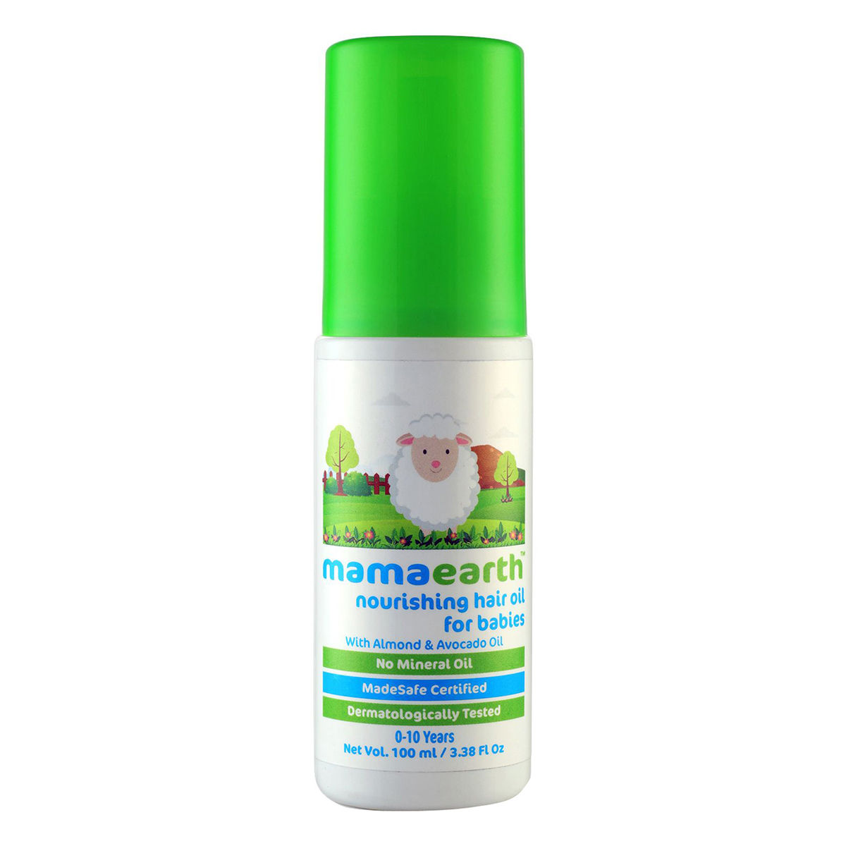 Buy Mamaearth Nourishing Hair Oil For Babies, 0-10 Years, 100 ml Online