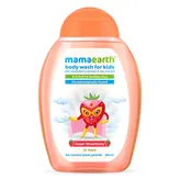 Mamaearth Super Strawberry Body Wash Kids, 2+ Years, 300 ml, Pack of 1