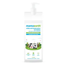 Mamaearth Milky Soft Babies Body Lotion 0-Yrs 400Ml, Pack of 1
