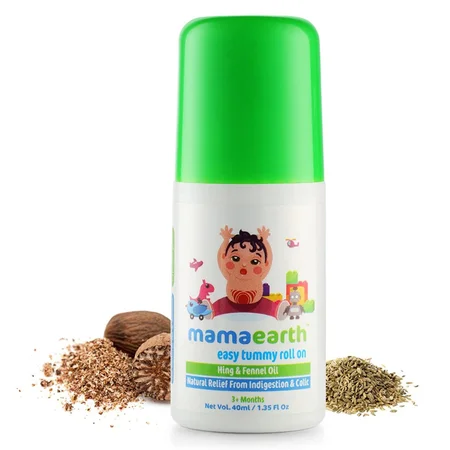 Mamaearth Easy Tummy Roll On Oil for 3+ Months, 40 ml
