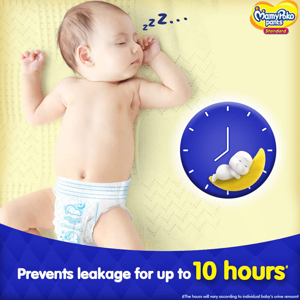 Buy MamyPoko Pants Extra Absorb Baby Diapers, Medium (M), 44 Count, 7-12 kg  Online at Low Prices in India - Amazon.in