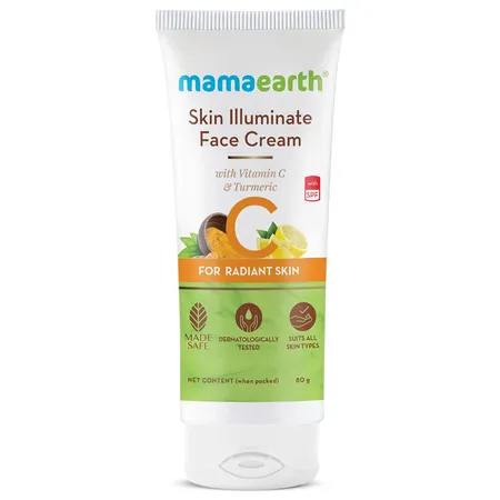 Mamaearth Skin Illuminate Face Cream, 80 gm