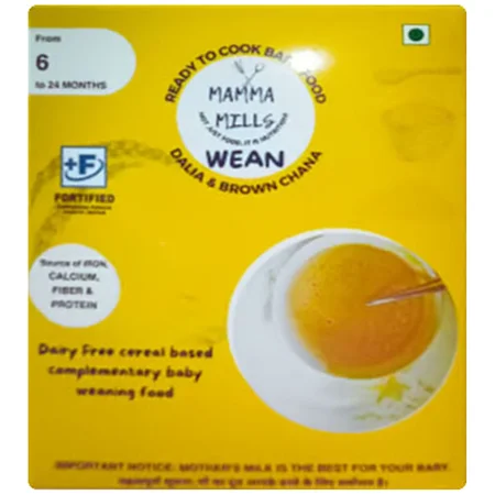 Mamma Mills Dalia & Brown Chana Ready to Cook Baby Food, 300 gm