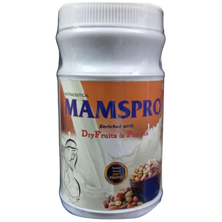 Mamspro Natural Dry Fruits Flavour Protein Powder 200 gm