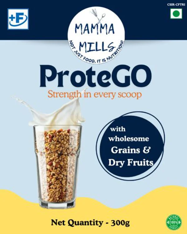 Mamma Mills Protego Grains & Dry Fruits Ready to Cook Baby Food, 300 gm