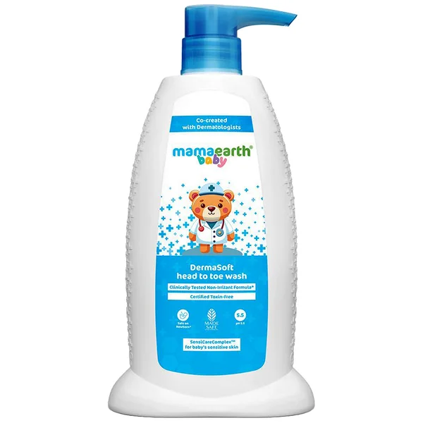 MAMAEARTH BABY DERMASOFT HEAD TO TOE WASH 250ML