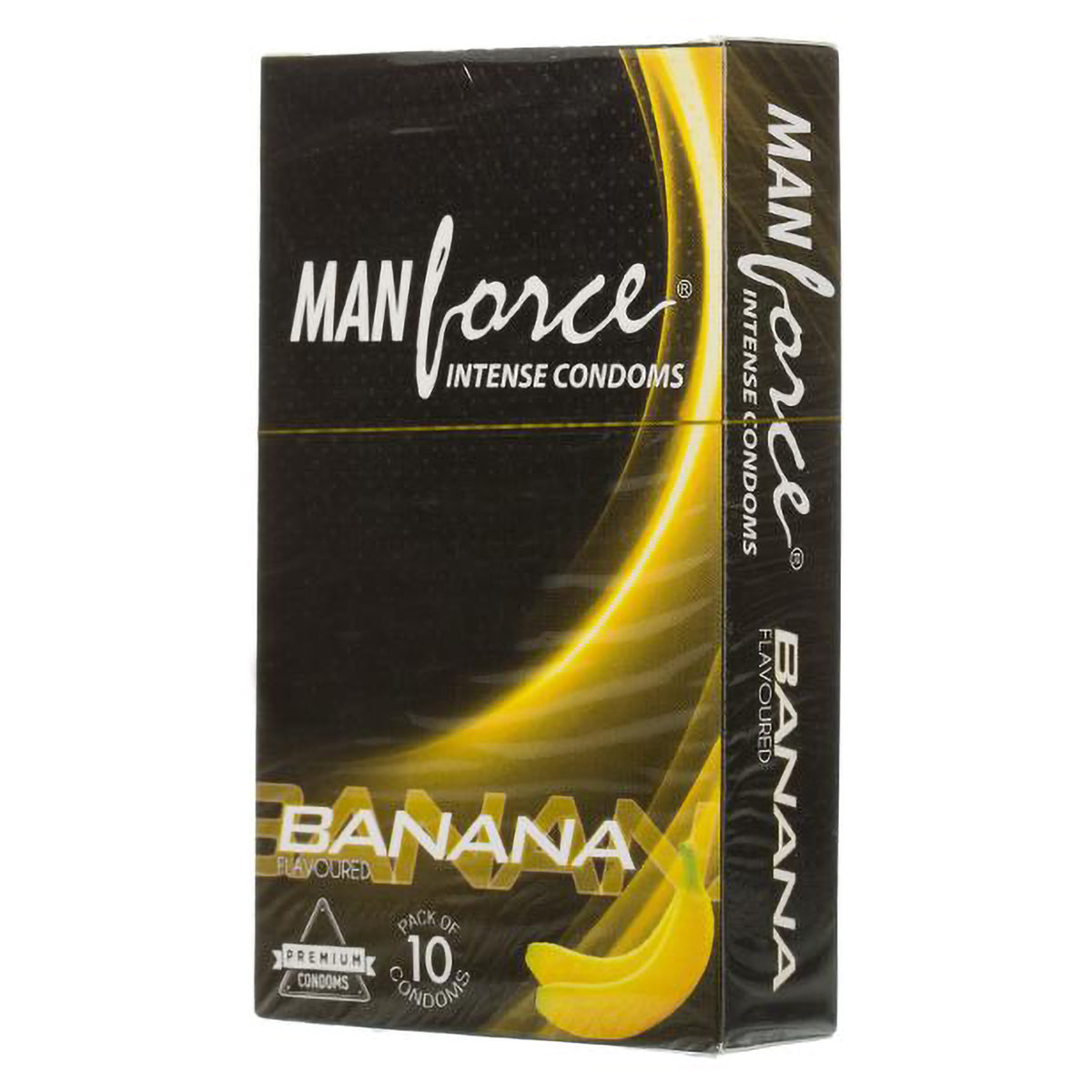 Manforce Banana 10'S Condoms, Pack of 1 Manforce Banana 10'S Condoms, Pack of 1