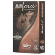 Manforce Coffee Flavour Condoms, 10 Count