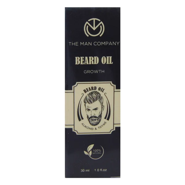 The Man Company Almond & Thyme Beard Oil, 30 ml