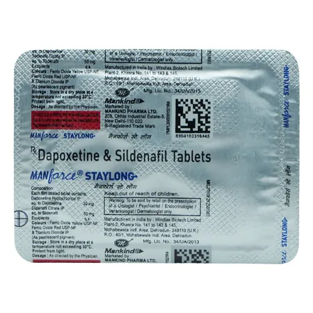 Manforce Staylong Tablet 4's