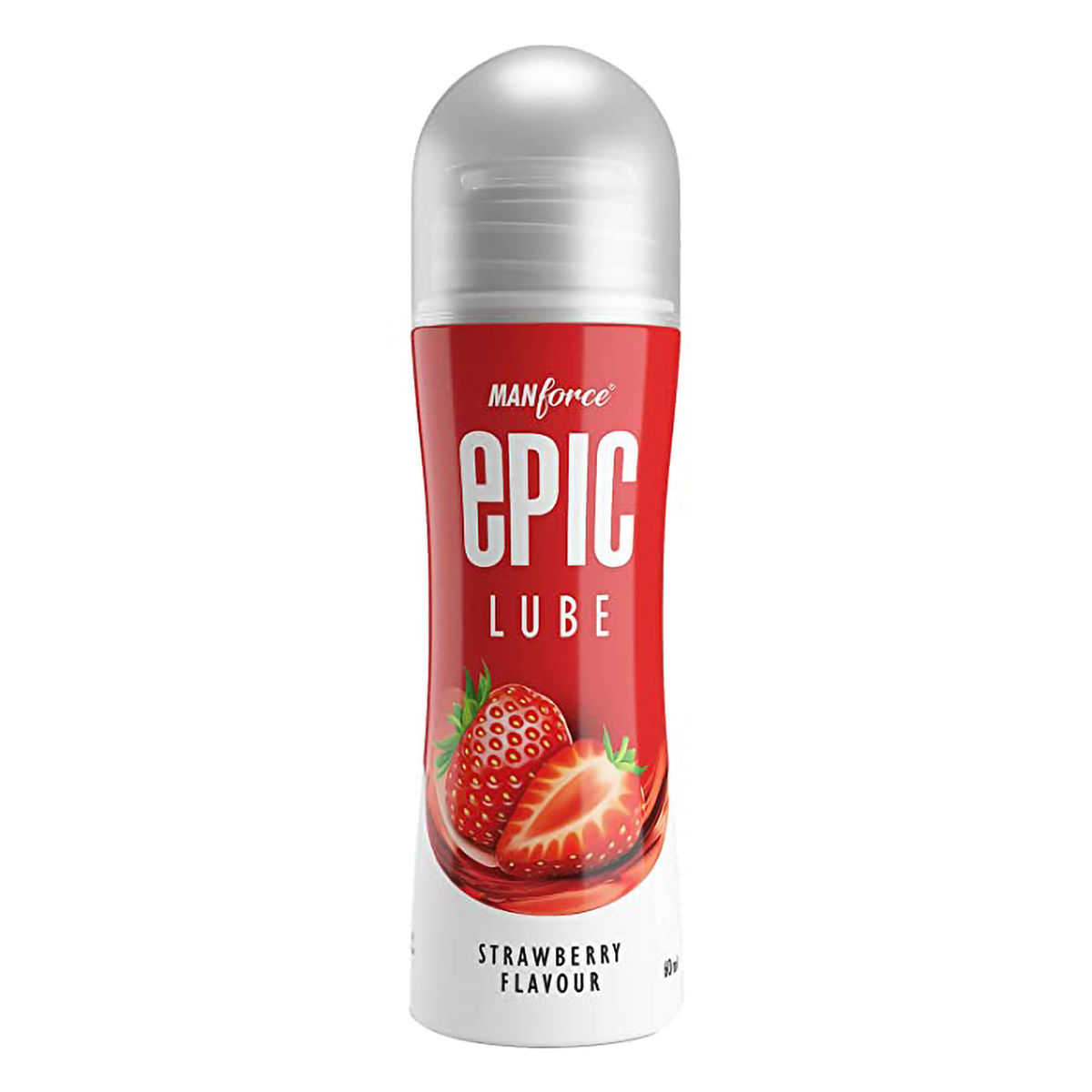 Buy Manforce Epic Lube Strawberry Flavour Gel, 60 ml Online