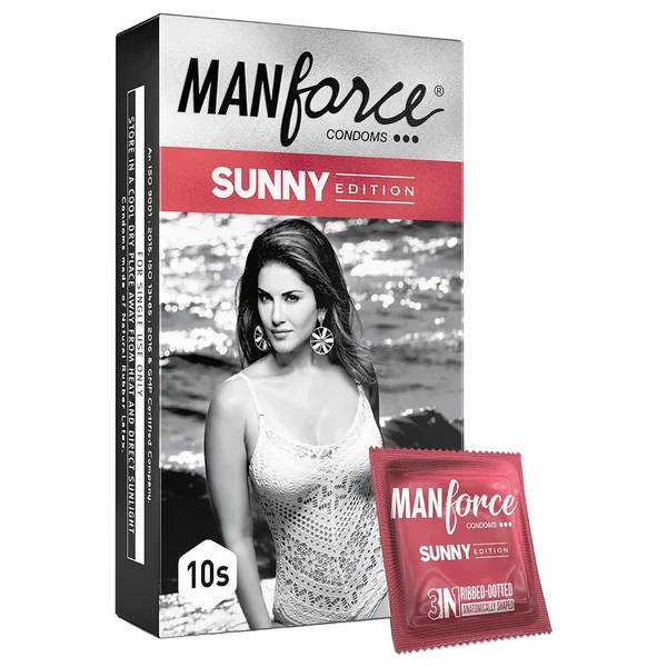 Manforce Sunny Edition Condoms, 10 Count