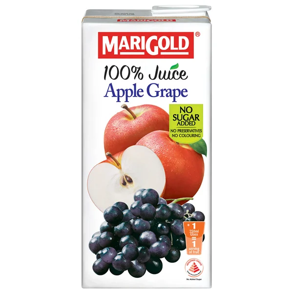 Marigold Apple Grape Juice 1 Litre, Pack of 1