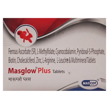 Masglow Plus Tablet 10's