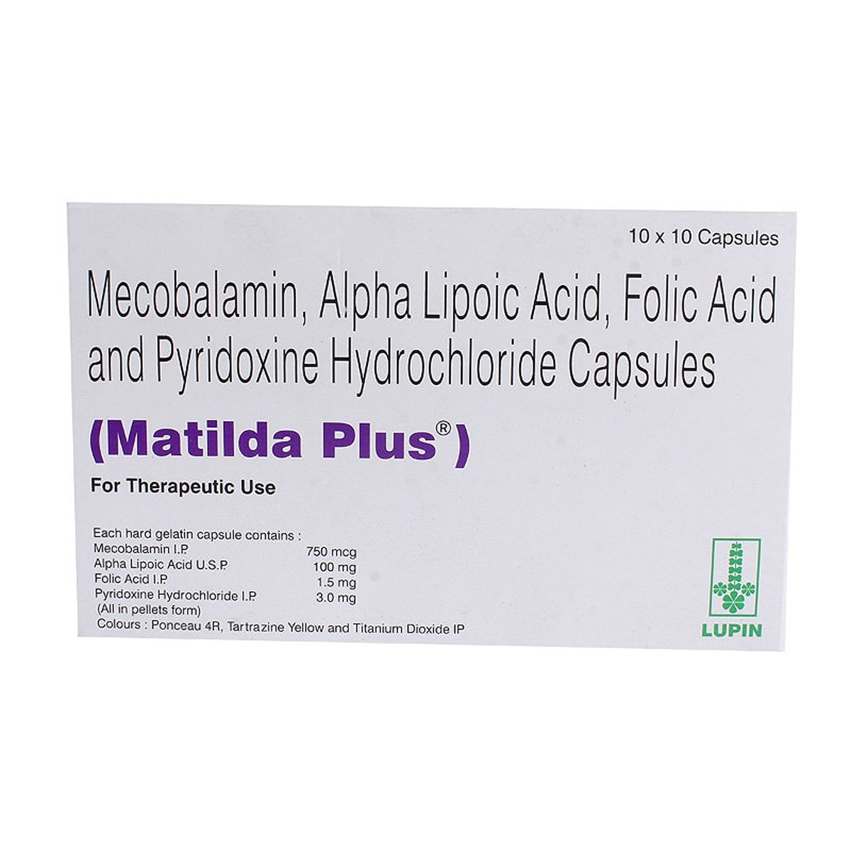 Matilda Plus Capsule 10's, Pack of 10 CAPSULES Matilda Plus Capsule 10's, Pack of 10 CAPSULES