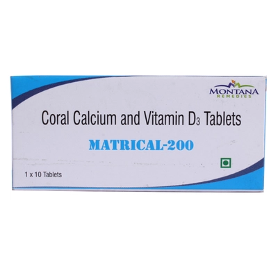 Matrical-200 Tablet 10's, Pack of 10 TabletS