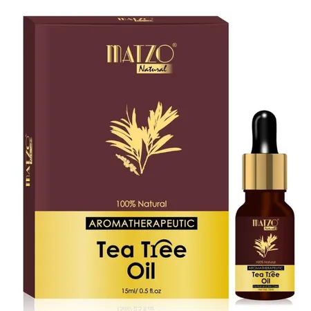 Matzo Aromatherapeutic Tea Tree Oil 15 ml | 100% Natural | For Men & Women