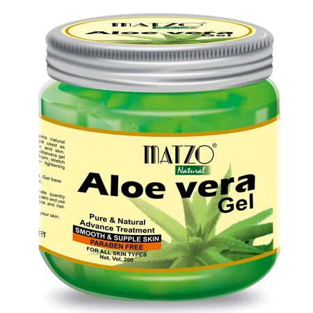 Matzo Aloe Vera Gel 200 ml | For Skin & Hair | For All Skin Type