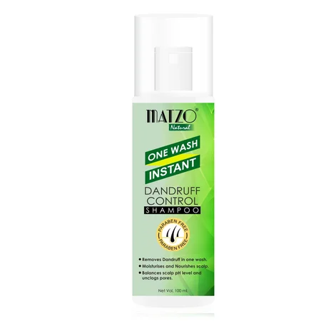Matzo One Wash Instant Dandruff Shampoo, 100 ml