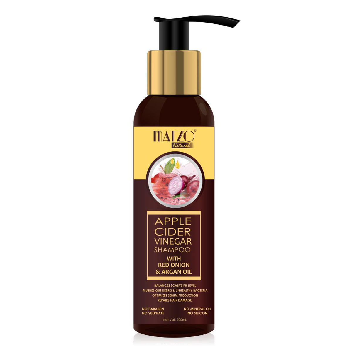Matzo Apple Cider Vinegar Shampoo, 200 ml Uses, Benefits, Price