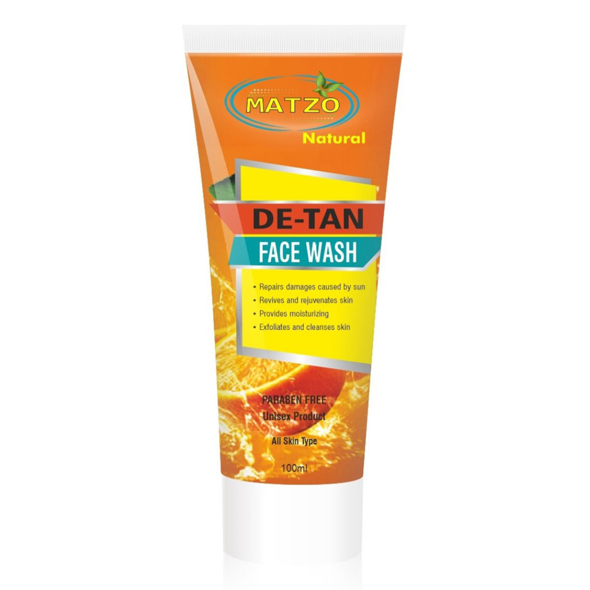 Matzo De Tan Face Wash 100 Ml Exfoliates Cleanses Moisturises Skin matzo-de-tan-face-wash-100-ml-exfoliates-cleanses-moisturises-skin
