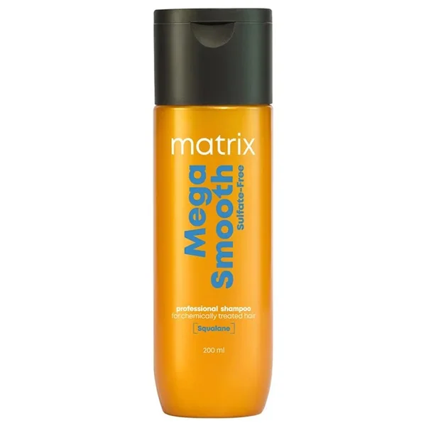 Matrix Mega Smooth Sulfate Free Squalane Shampoo, 200 ml