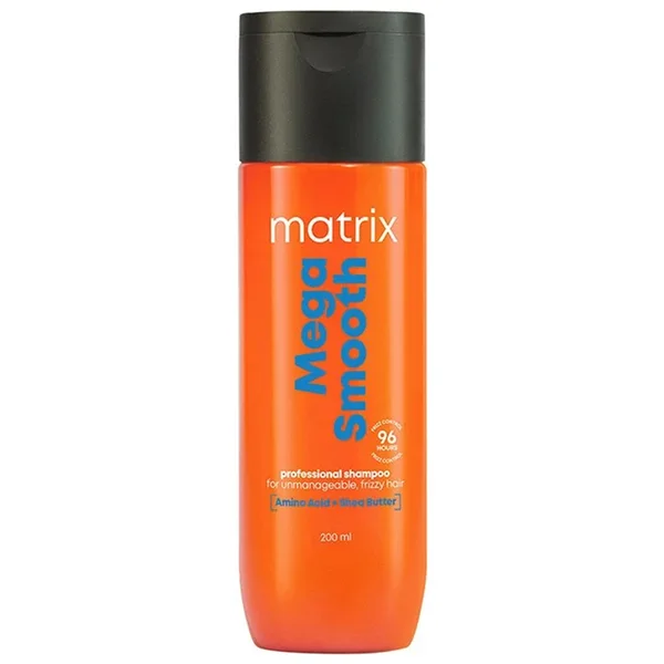 Matrix Mega Smooth Aminoacid+Sheabutter Shampoo, 200 ml