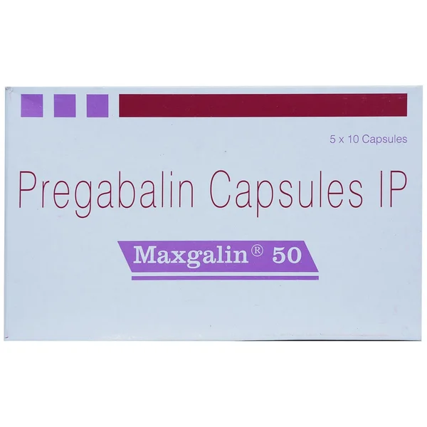 Maxgalin 50 Capsule 10's