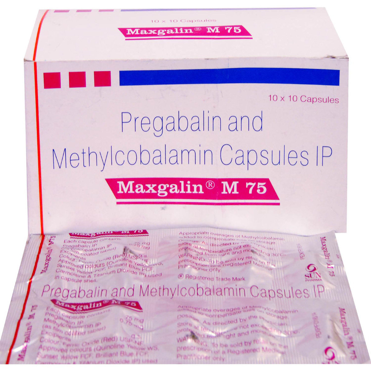Maxgalin M 75 Capsule 10's, Pack of 10 Maxgalin M 75 Capsule 10's, Pack of 10