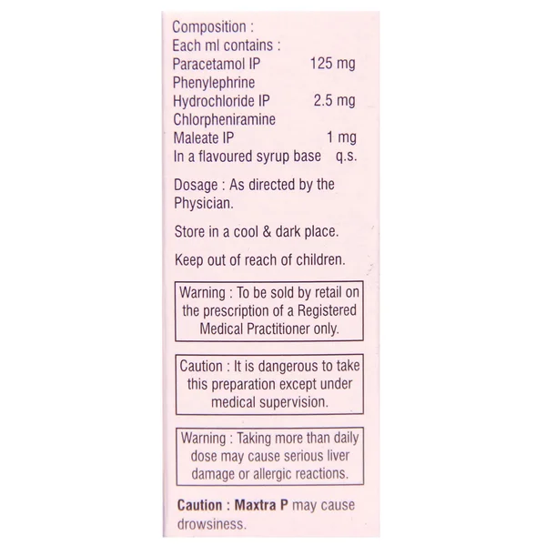 Maxtra P Oral Drops 15 ml, Pack of 1