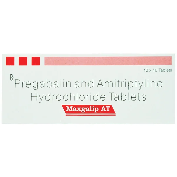 Maxgalip AT Tablet 10's, Pack of 10