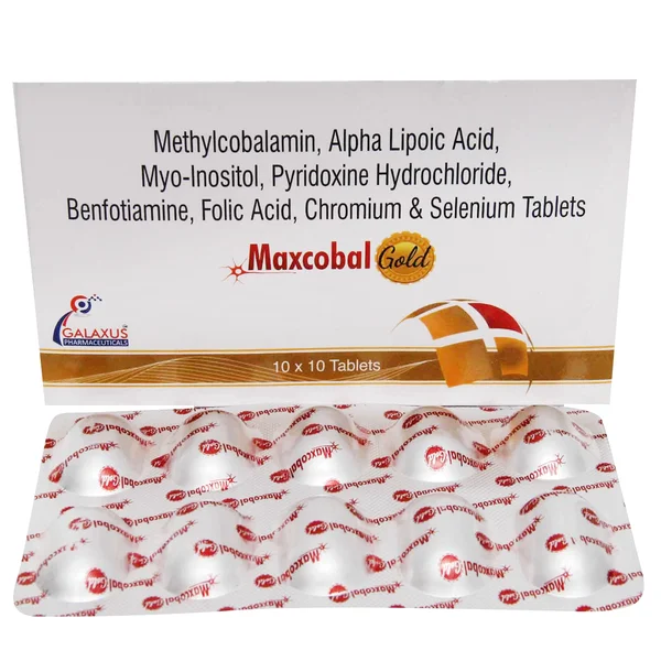 Maxcobal Gold Tablet 10's