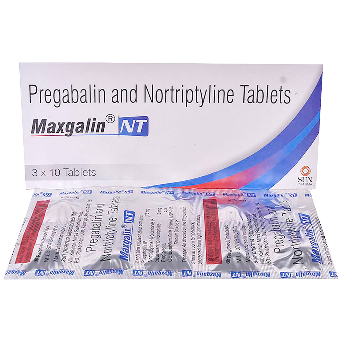 Maxgalin NT Tablet 10's, Pack of 10 Maxgalin NT Tablet 10's, Pack of 10