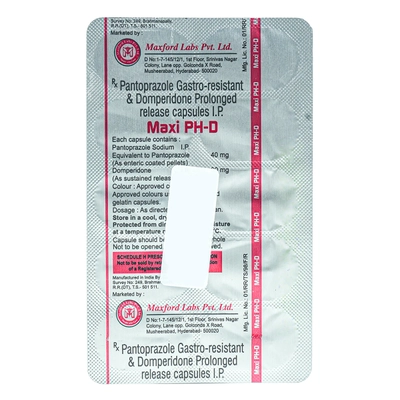 Maxi PH-D Capsule 10's, Pack of 10 CAPSULES