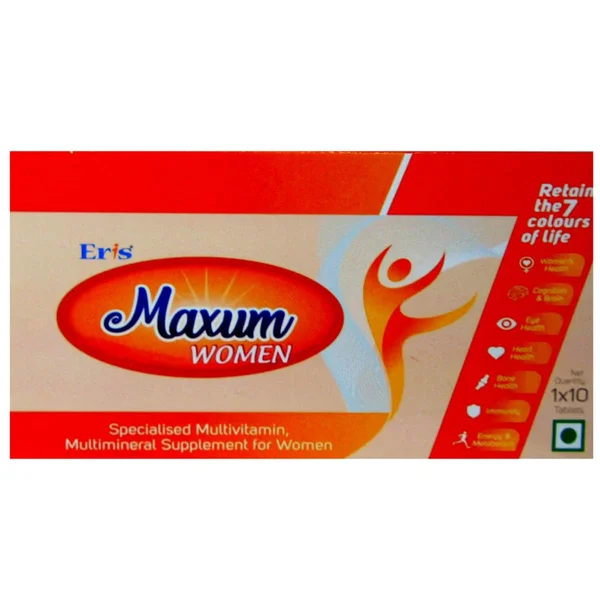 Maxum Women Tablet 10's