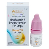 Maxim D Eye Drops 5 ml, Pack of 1 EYE DROPS