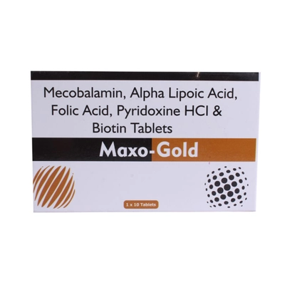 Maxo Gold Tablet 10's, Pack of 10 TabletS