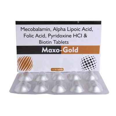 Maxo Gold Tablet 10's, Pack of 10 TabletS