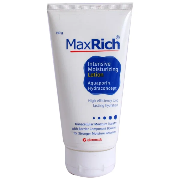 Maxrich Intensive Moisturizing Lotion 150 gm | Long Lasting Hydration | For All Skin Type, Pack of 1