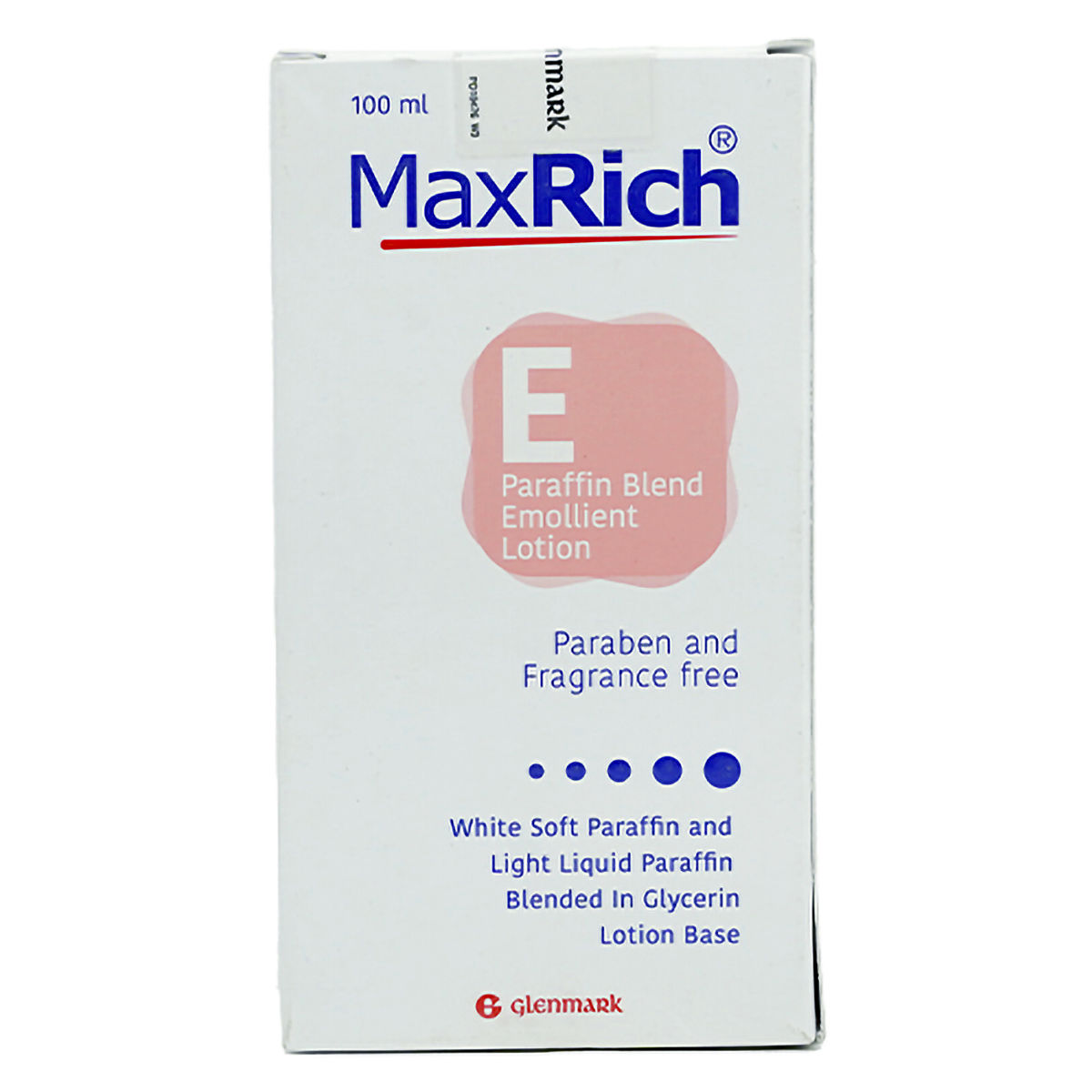 Buy Maxrich E Lotion 100 ml | White Soft Paraffin, Light Liquid Paraffin & Glycerin Online