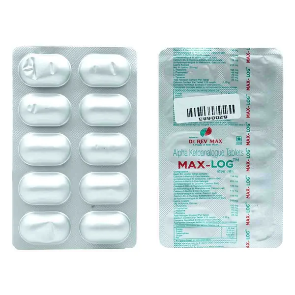 Max-Log Tablet 10's, Pack of 10