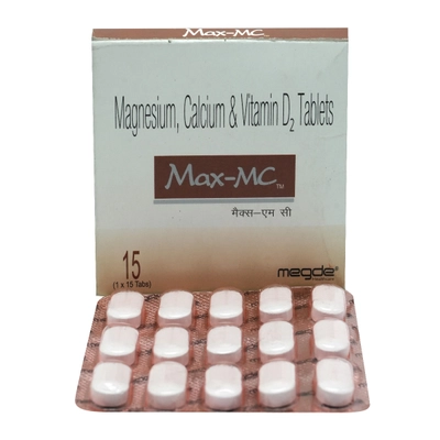 Max-MC Tablet 15's, Pack of 15 TABLETS