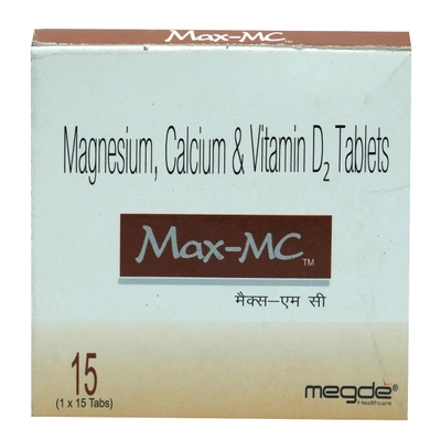 Max-MC Tablet 15's, Pack of 15 TABLETS