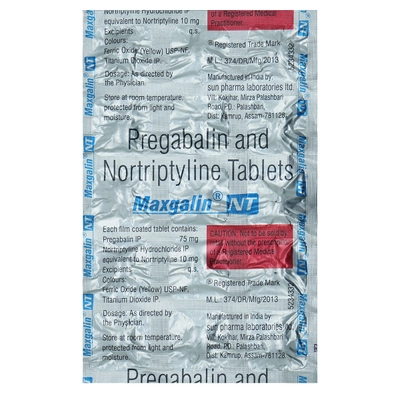 Maxgalin NT Tablet 15's, Pack of 15 TabletS