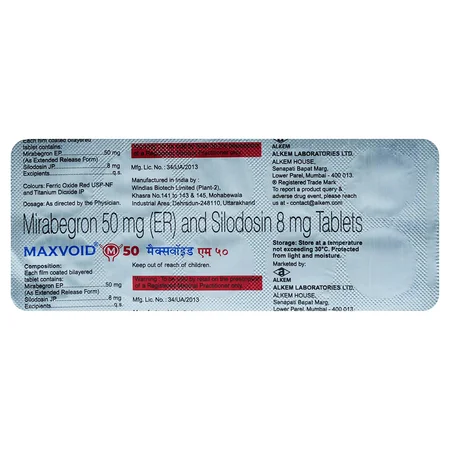 Maxvoid M 50 Tablet 10's
