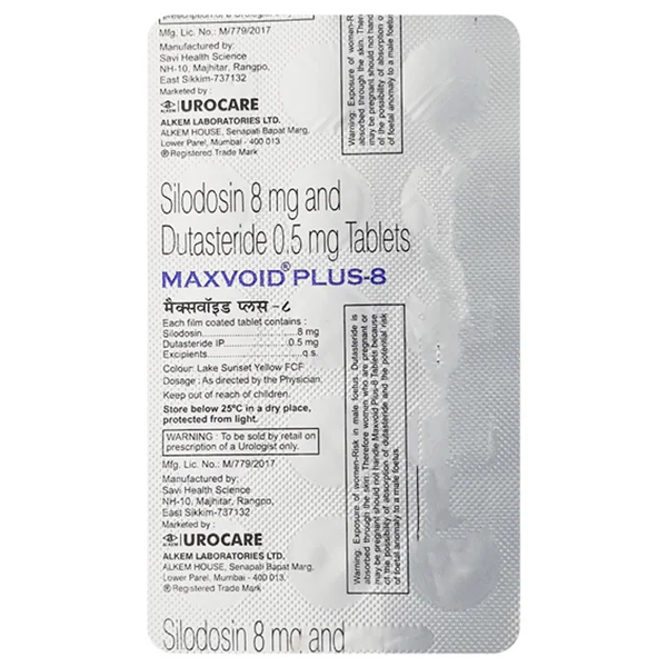 Maxvoid Plus-8 Tablet 10's, Pack of 10