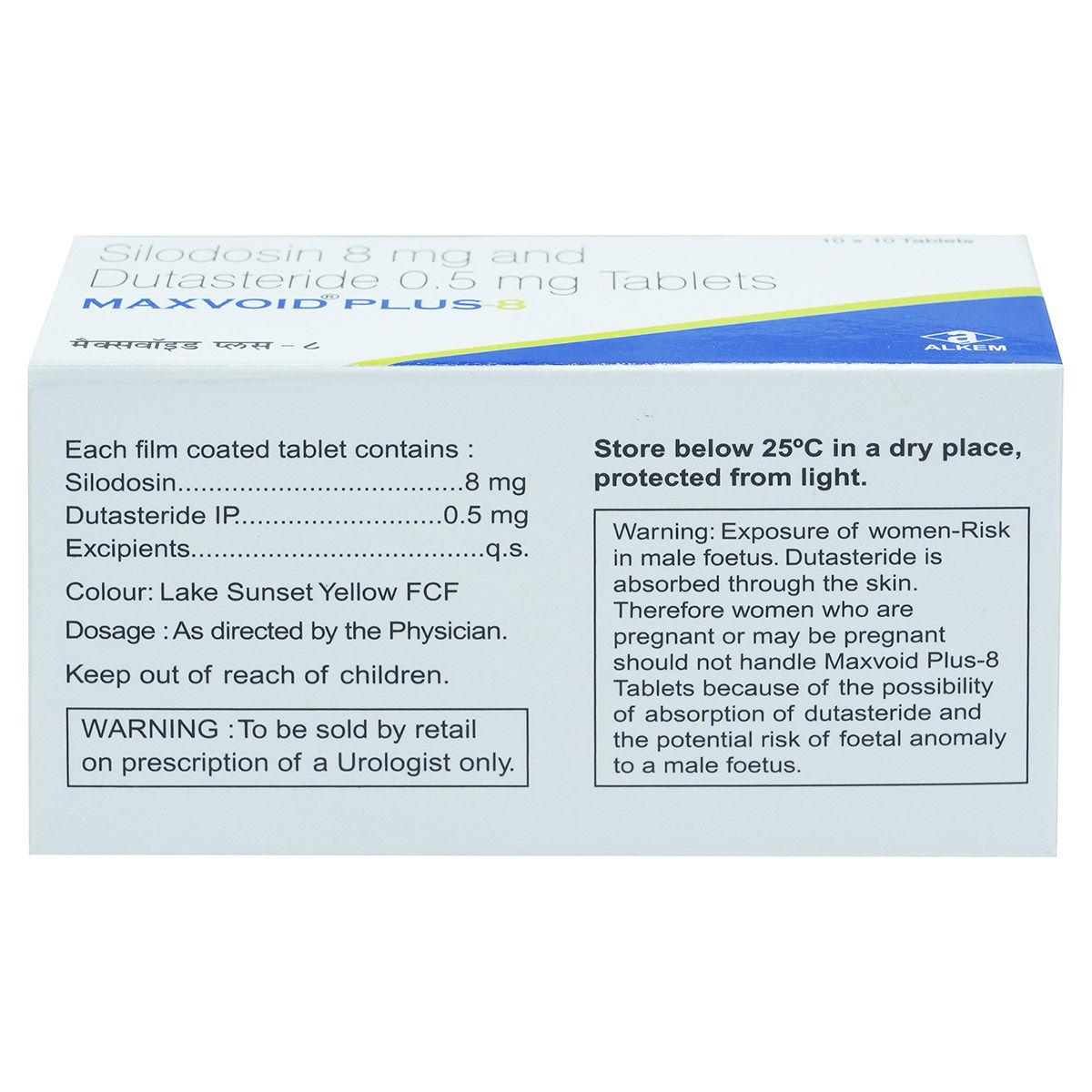 Buy Maxvoid Plus-8 Tablet 10's online | Uses, Side Effects, Price and ...